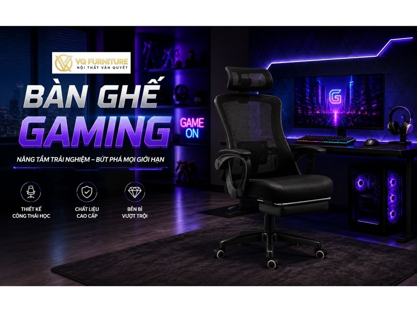 Bàn Ghế Gaming