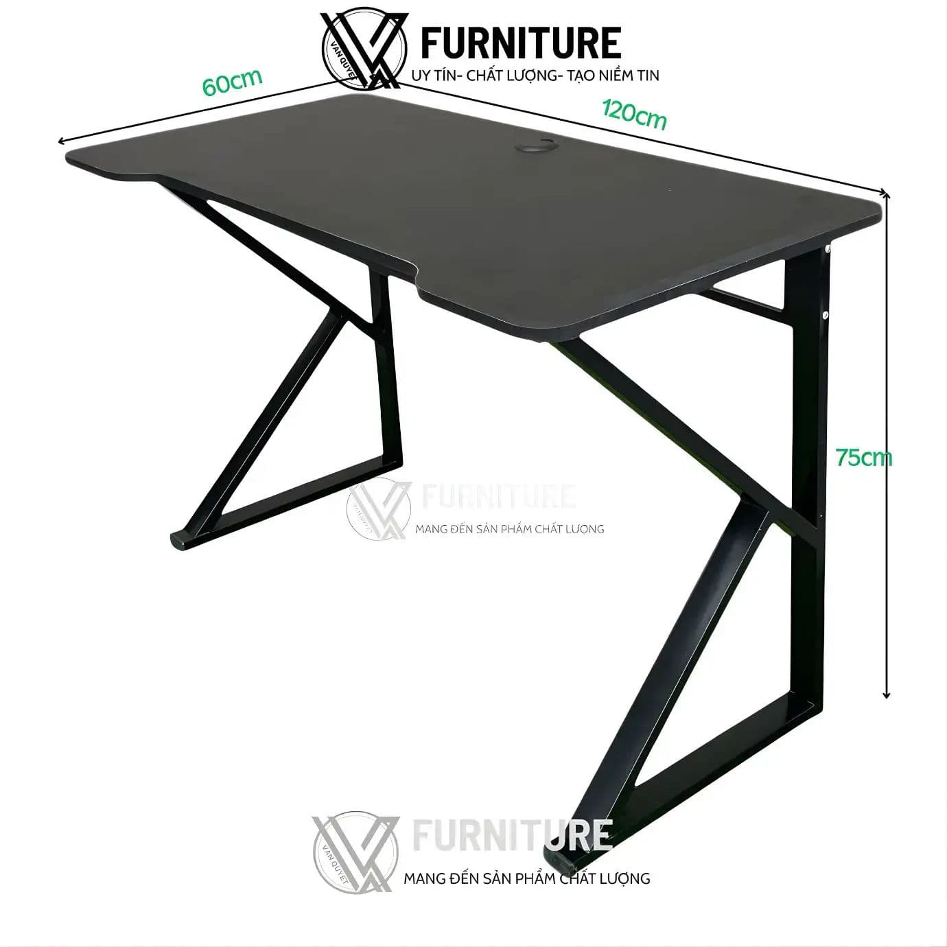 Bàn gaming chữ K