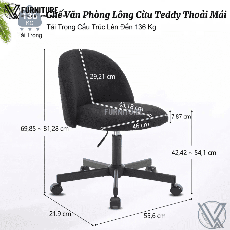 ghế teddy